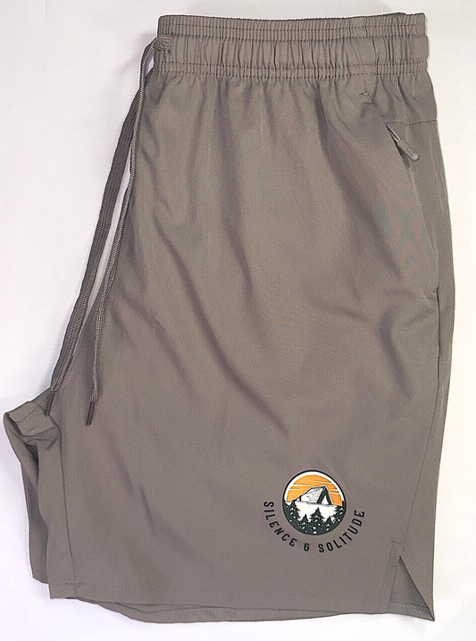 Quick-Dry Performance Shorts - Grey